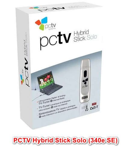 PCTV Hybrid Stick Solo (340e SE) TV Tuner Driver